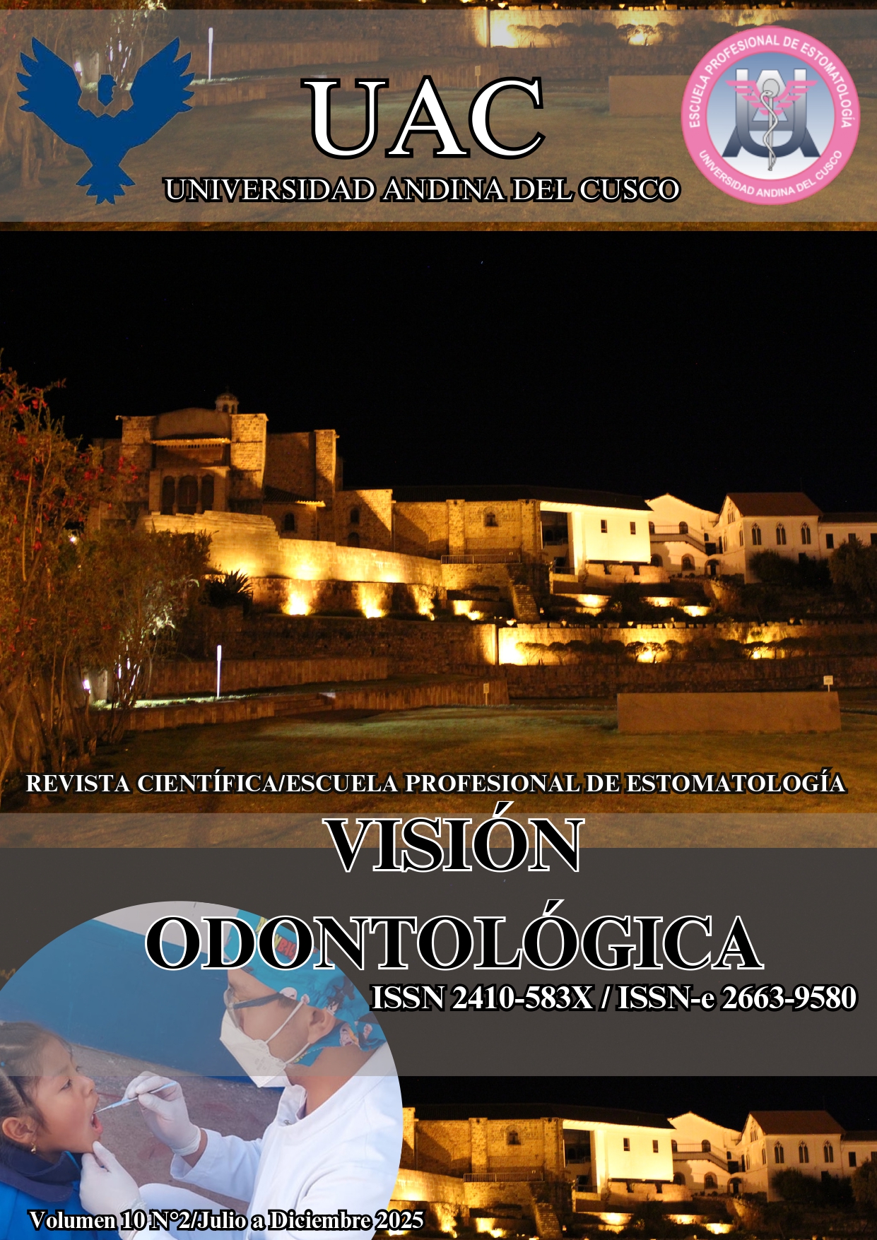 					Ver Vol. 10 Núm. 2 (2025): Vision Odontologica
				