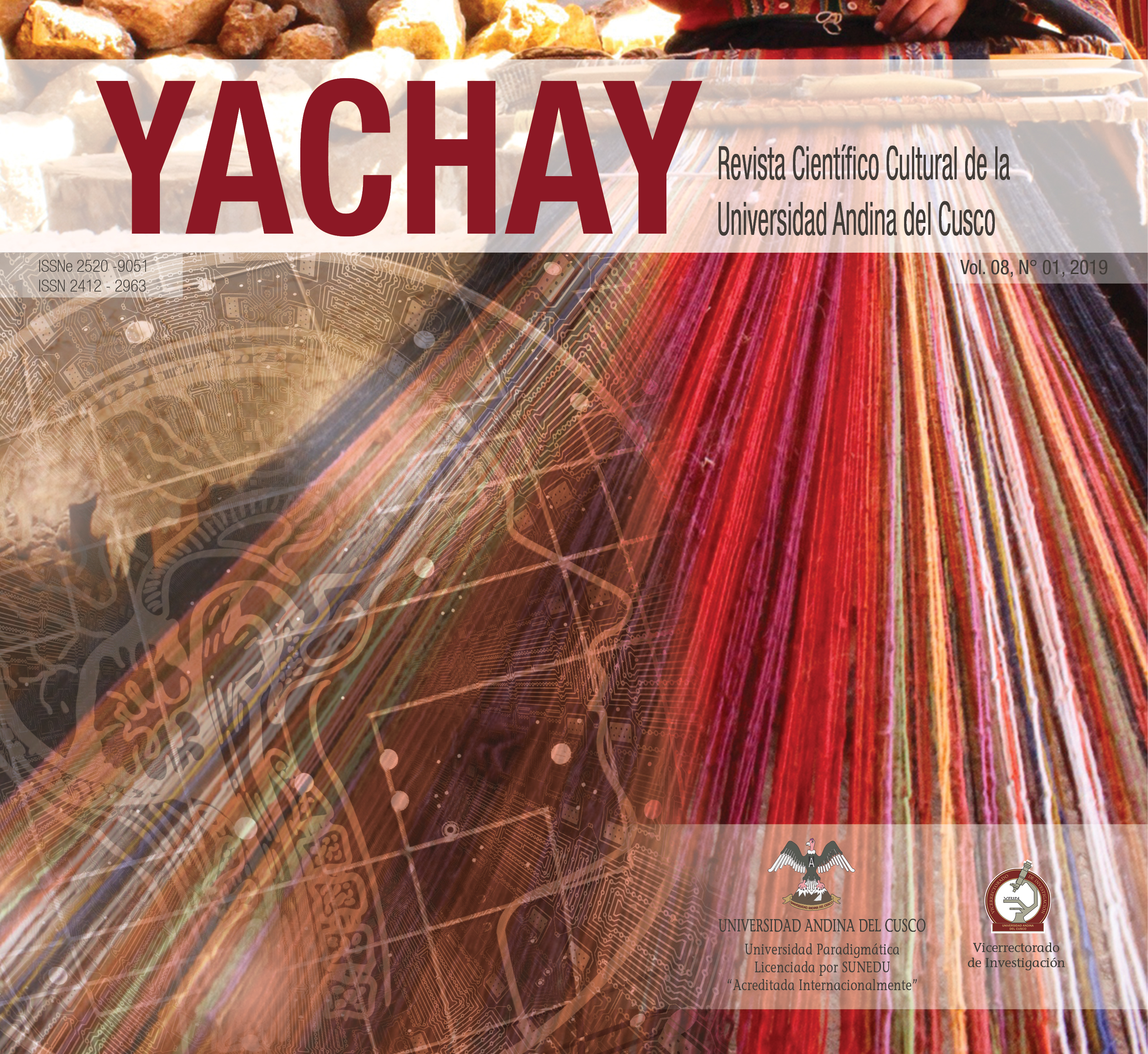 					View Vol. 8 No. 1 (2019): YACHAY - Revista Científico Cultural 
				