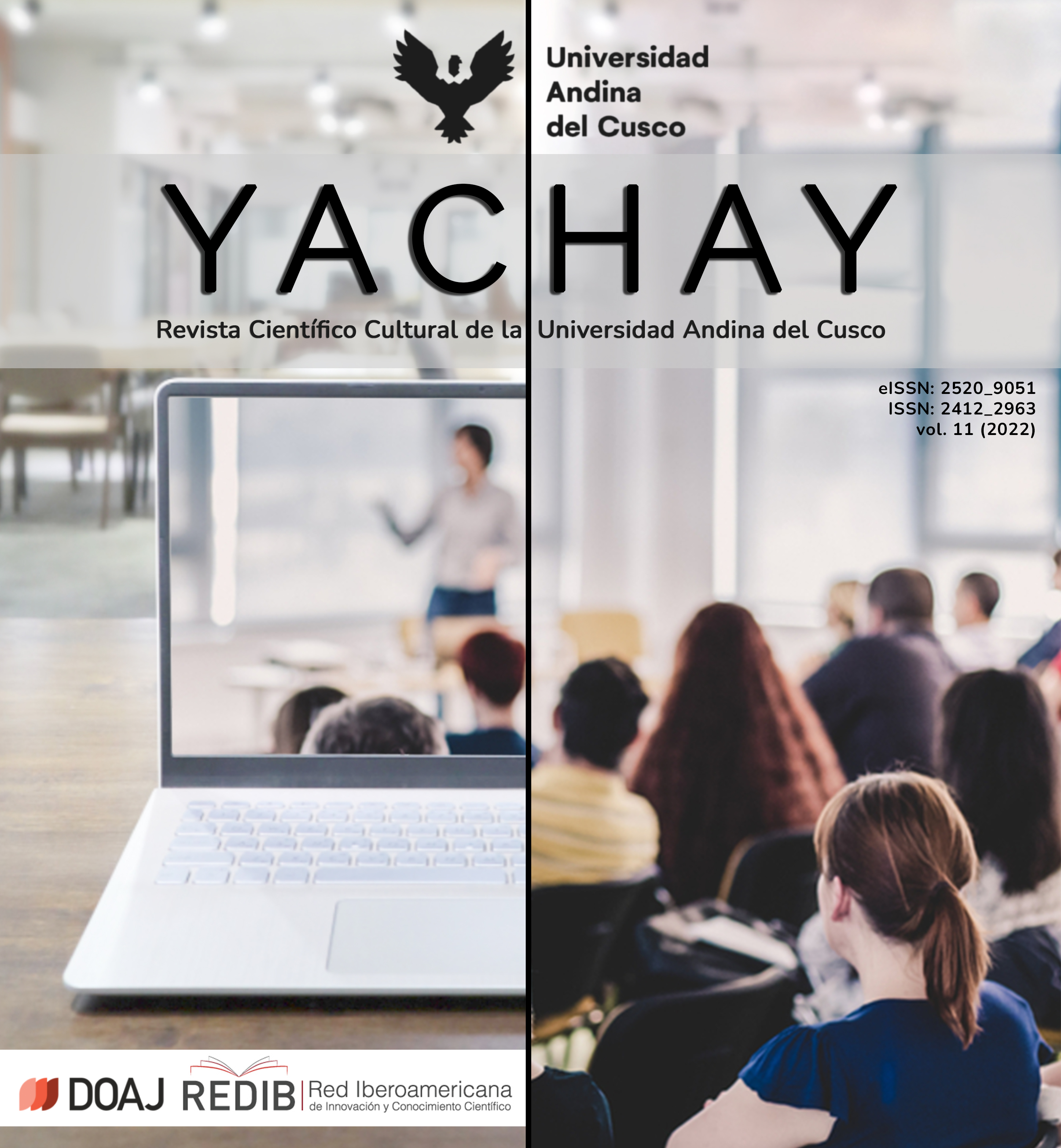 					Ver Vol. 11 Núm. 1 (2022): Yachay Revista científico cultural 2022
				